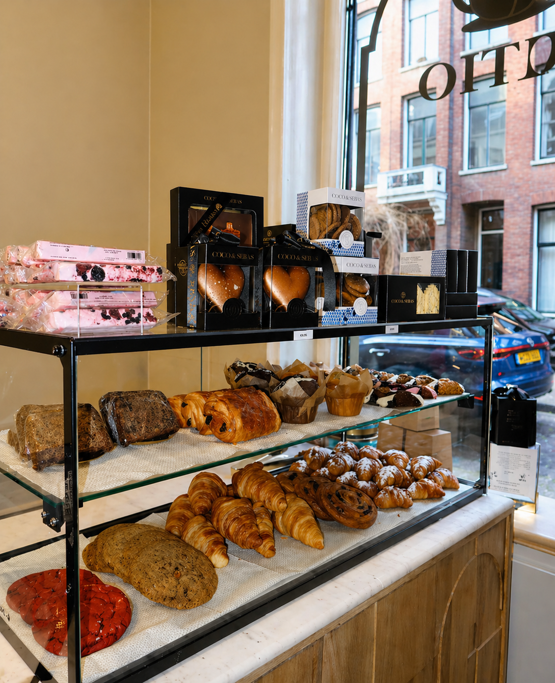Pâtisserie display